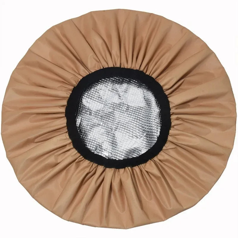 bonnet en satin reglable