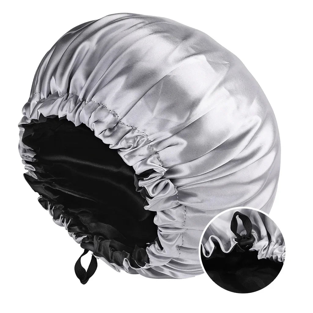 Bonnet Satin Gris