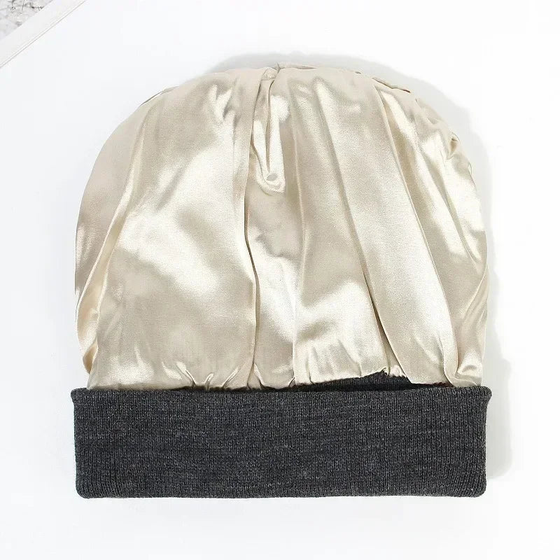 bonnet doublure satin