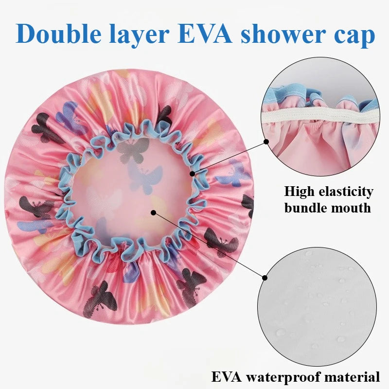 bonnet de bain en satin