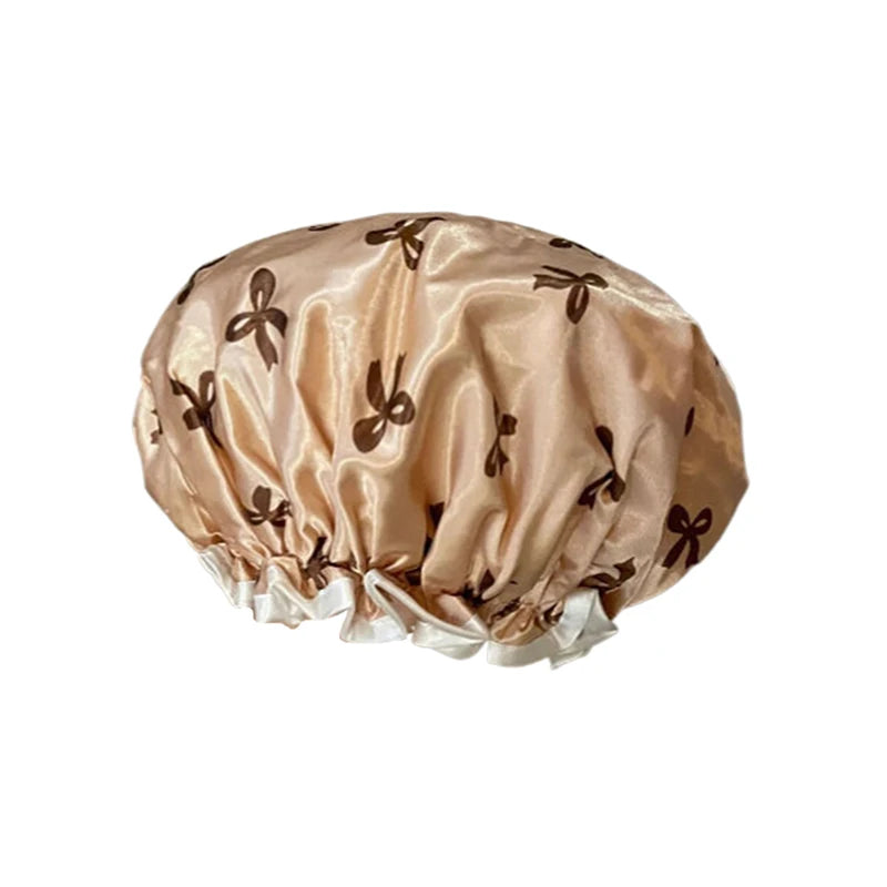 bonnet en satin ajustable