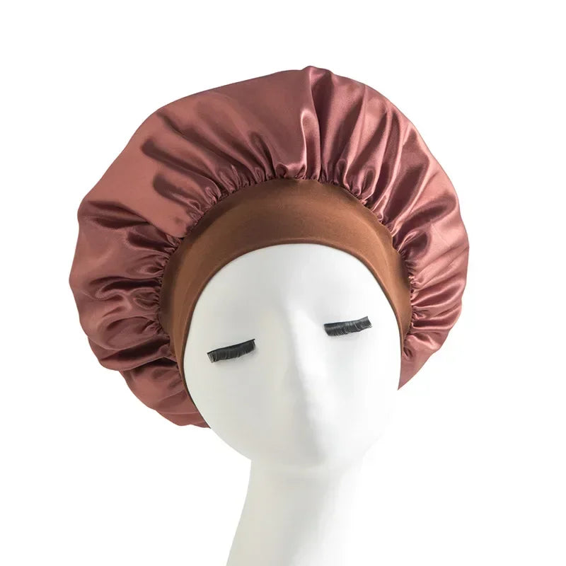 Bonnet Satin Nuit Cheveux