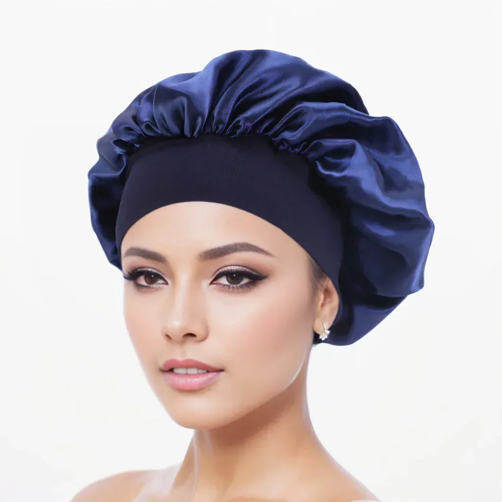 Bonnet Satin Nuit Cheveux